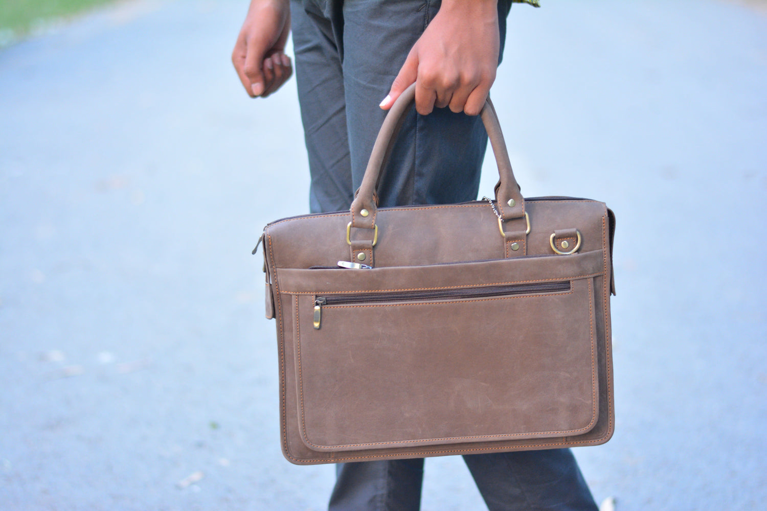 Leather Office Bag