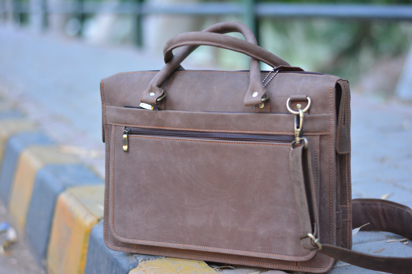 Leather Executive Laptop and Office Bag