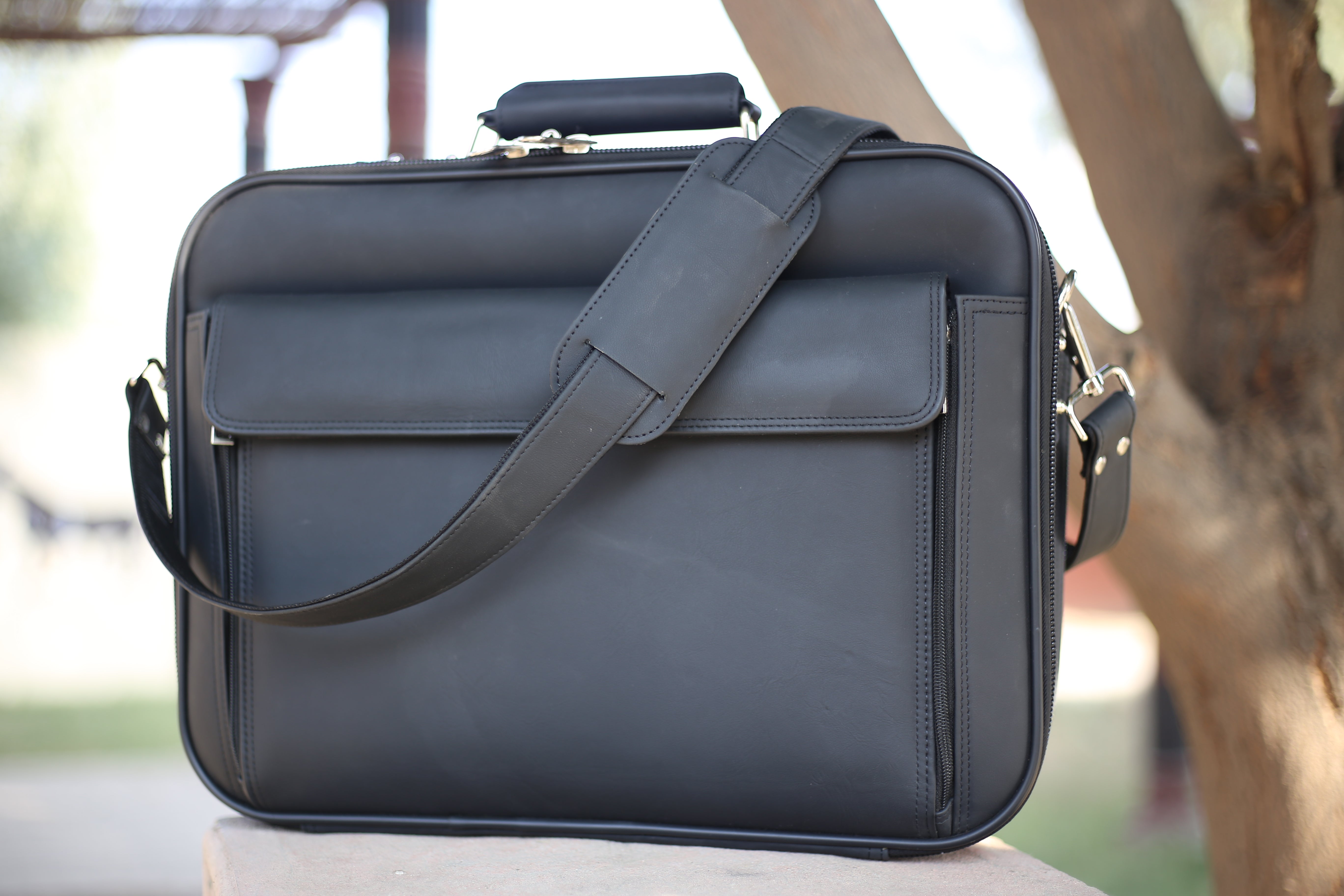 Flipkart.com | SECRETDEN PU Leather Laptop Bag 15.6 inch. Office Bags  Messenger Bags for Men Waterproof Messenger Bag - Messenger Bag