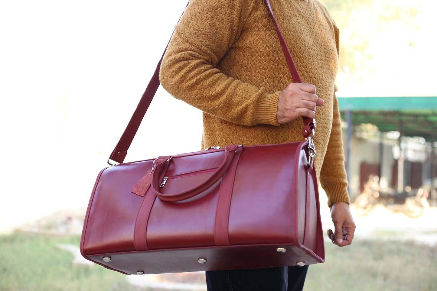 Crazy Horse Leather Duffle: Unparalleled Luxury for Your Travels