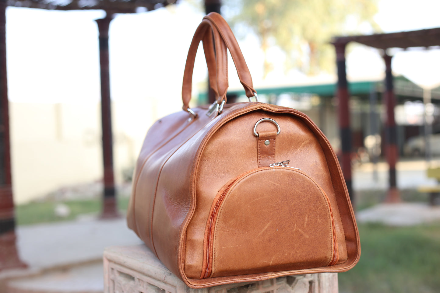 Crazy Horse Leather Duffle Brown: Unparalleled Luxury for Your Travels