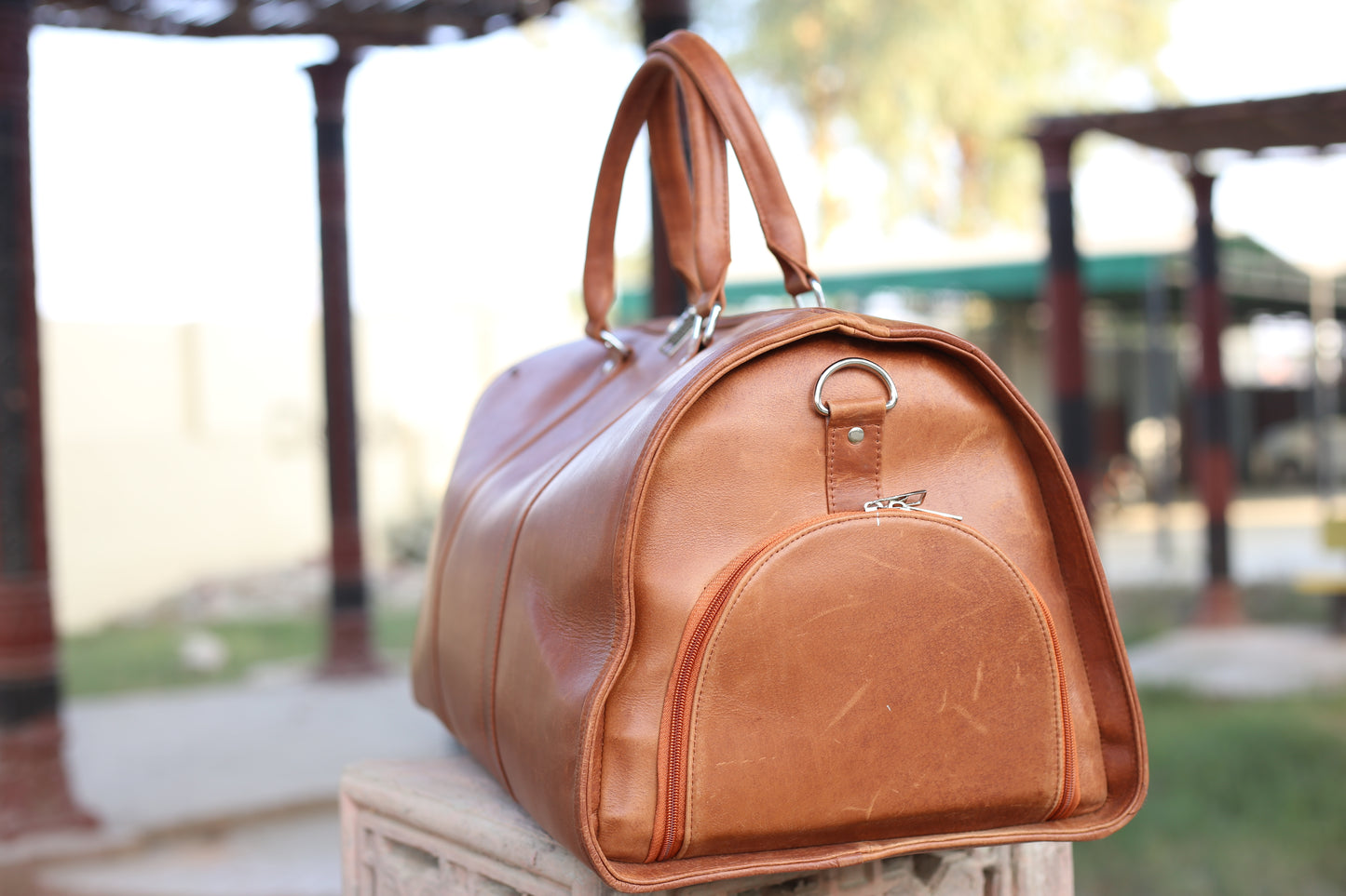 Crazy Horse Leather Duffle Brown: Unparalleled Luxury for Your Travels