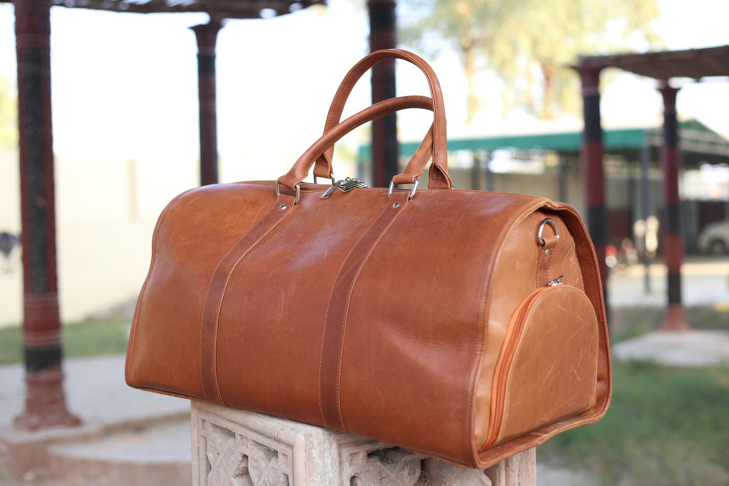 Crazy Horse Leather Duffle Brown: Unparalleled Luxury for Your Travels