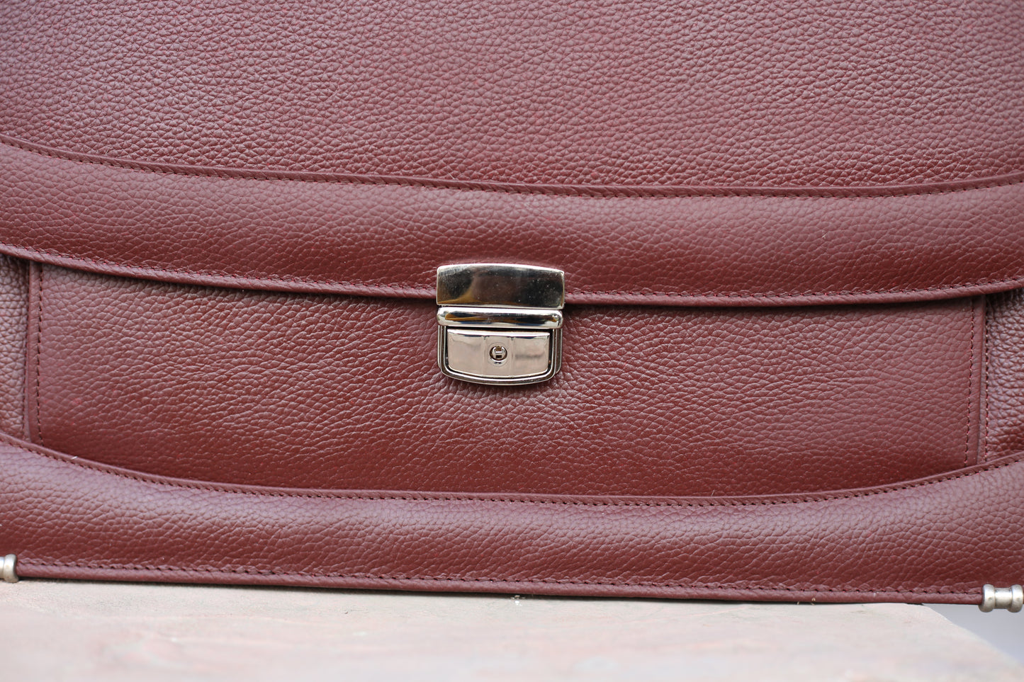 Leather Executive Redish Brown Office Bag